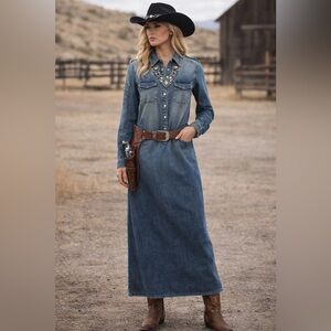 NWT Zara Denim TRF Dress